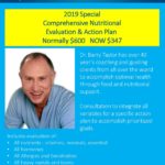 Special 2019  COMPREHENSIVE NUTRITIONAL EVALUATION & Action Plan